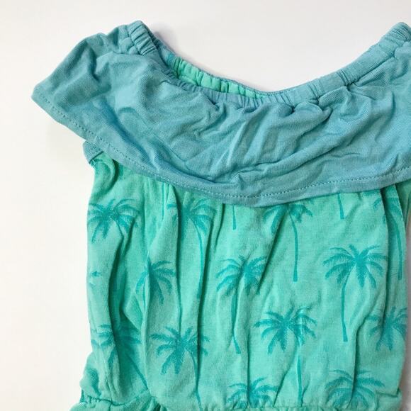 Kickee Pants Glass Palm Trees Mexico Romper 0-3M - Picture 4 of 4